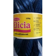 Elicia - Knitting Yarn - Denim Mix